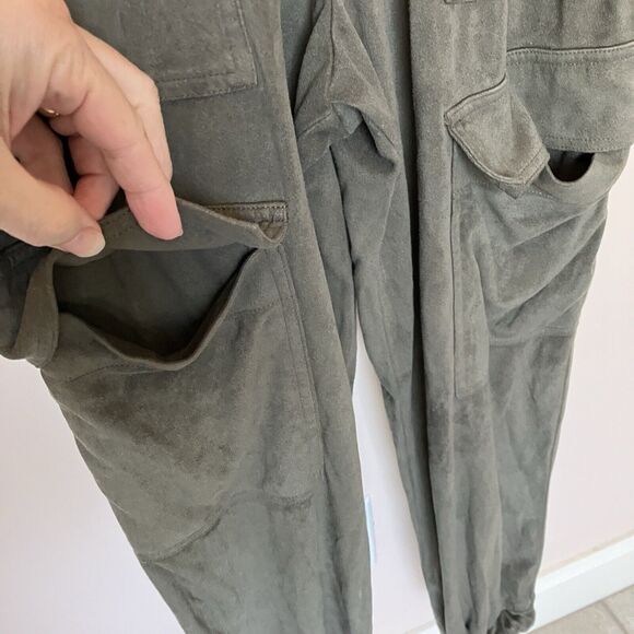 Hyfve Pants Women’s Medium Baggy Cargo High Rise Pull On Joggers - Picture 4 of 8